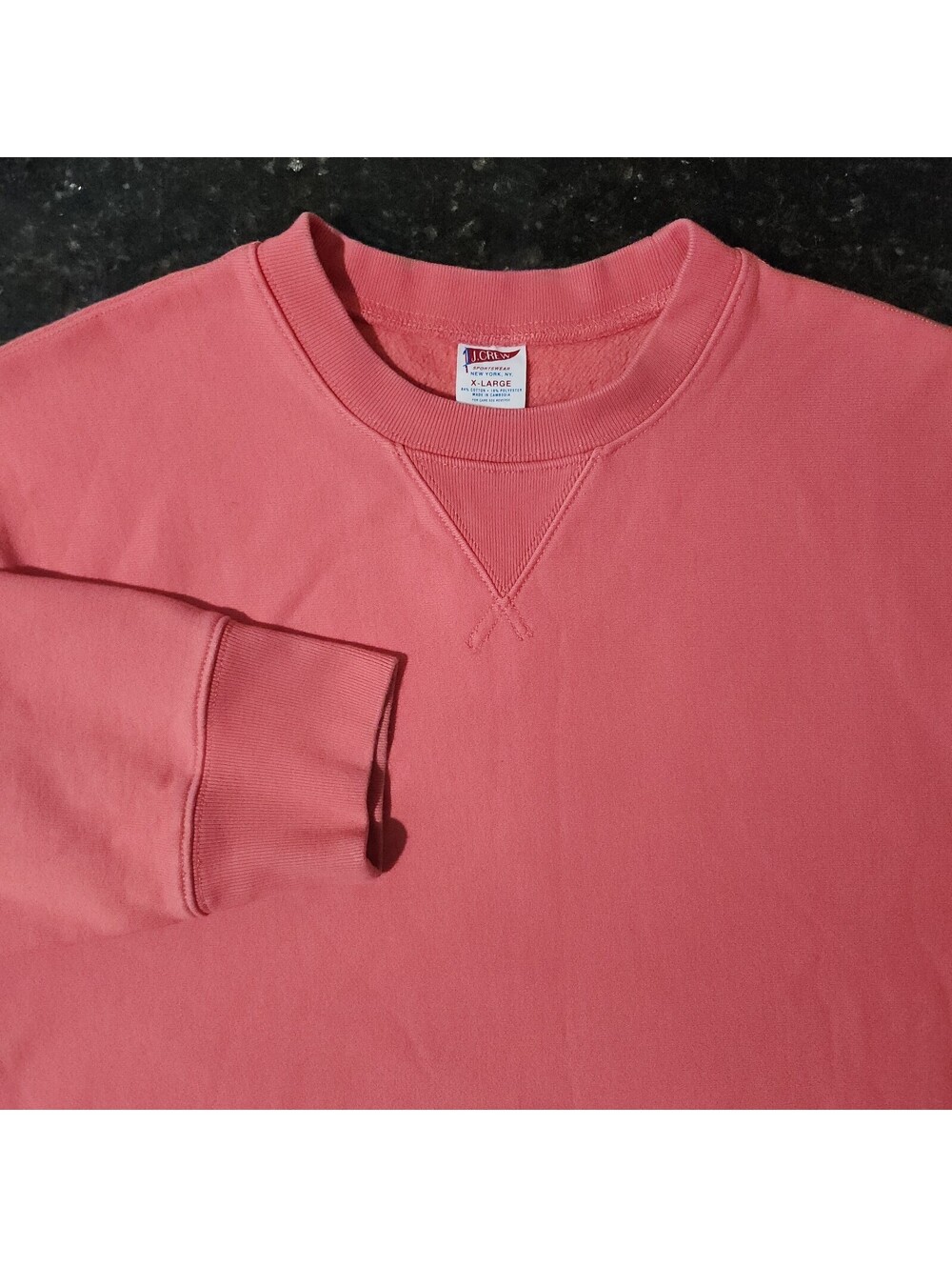 J Crew Sportswear Sweatshirt Crewneck Weave Heavy Thick Sport Classic Mens XL